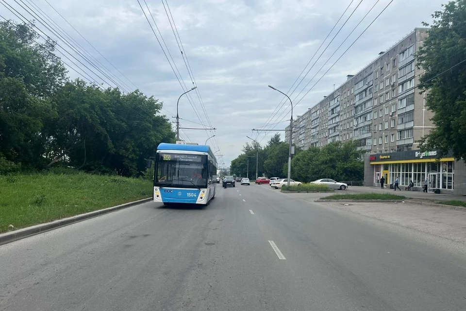 В Новосибирске скорая увезла 4-летнюю девочку после ДТП с троллейбусом. Фото: предоставлено Госавтоинспекцией по Новосибирской области