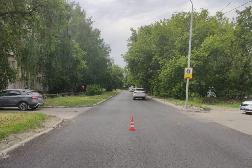 В Новосибирске девушка на «Весте» сбила ребенка на велосипеде. Фото: Госавтоинспекция Новосибирской области