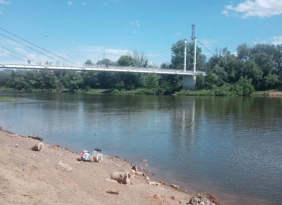 На пляже в Оренбурге тоже опасно купаться