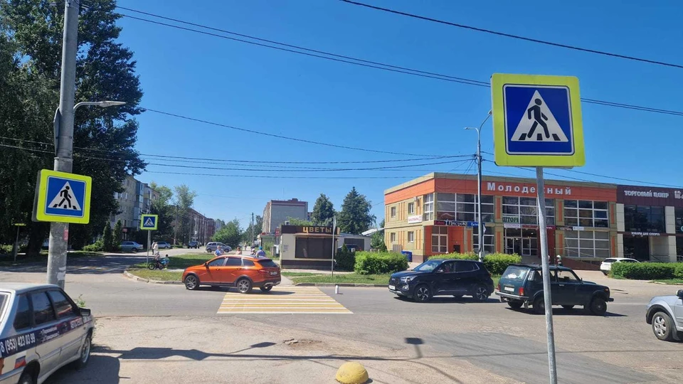 В Щекино автоледи на машине Lada сбила 59-летнего мужчину