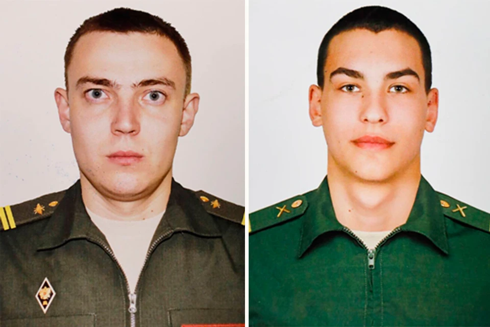 Младший сержант Ильгиз Байчурин и Ефрейтор Игнат Колесников