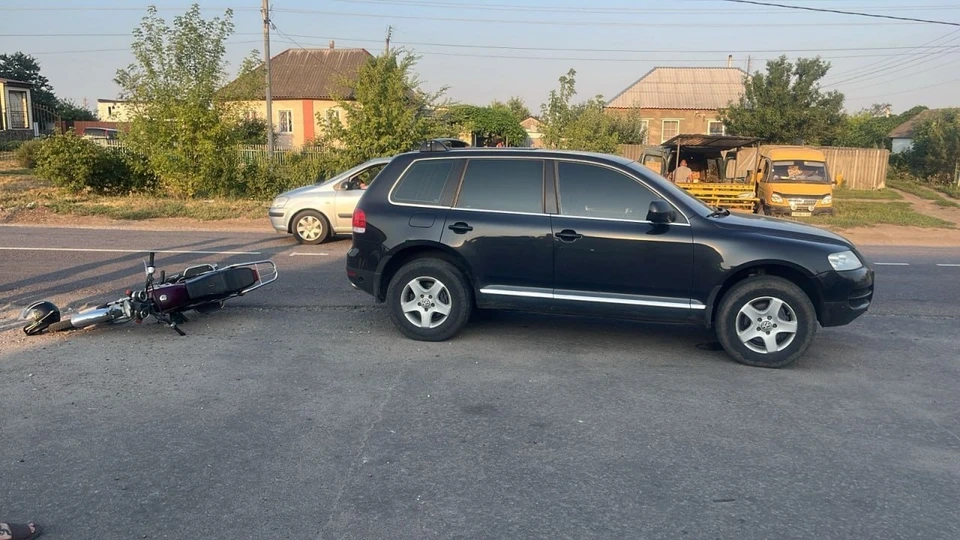 Дорога после аварии.