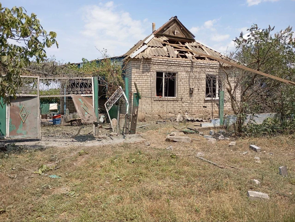 Боевики обстреливают мирное население. ФОТО: ТГ-канал Павла Филипчука.