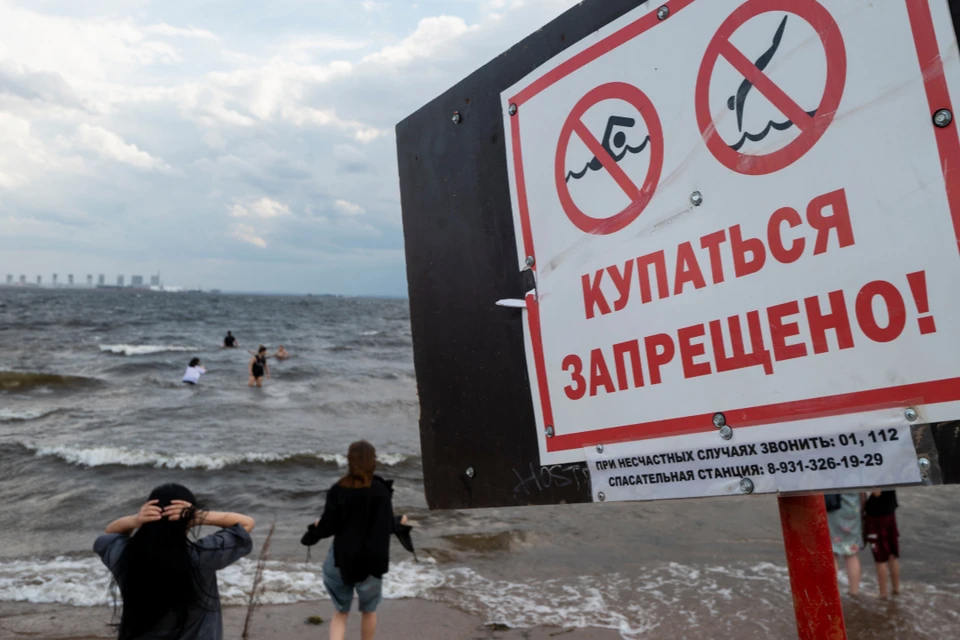 В Петродворцовом районе утонул молодой мужчина.