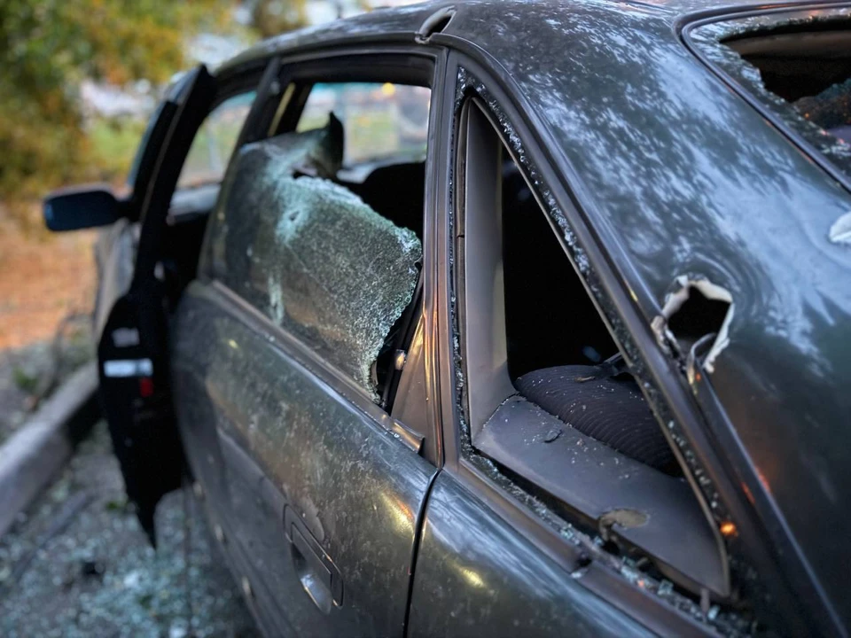 Повреждены несколько автомобилей