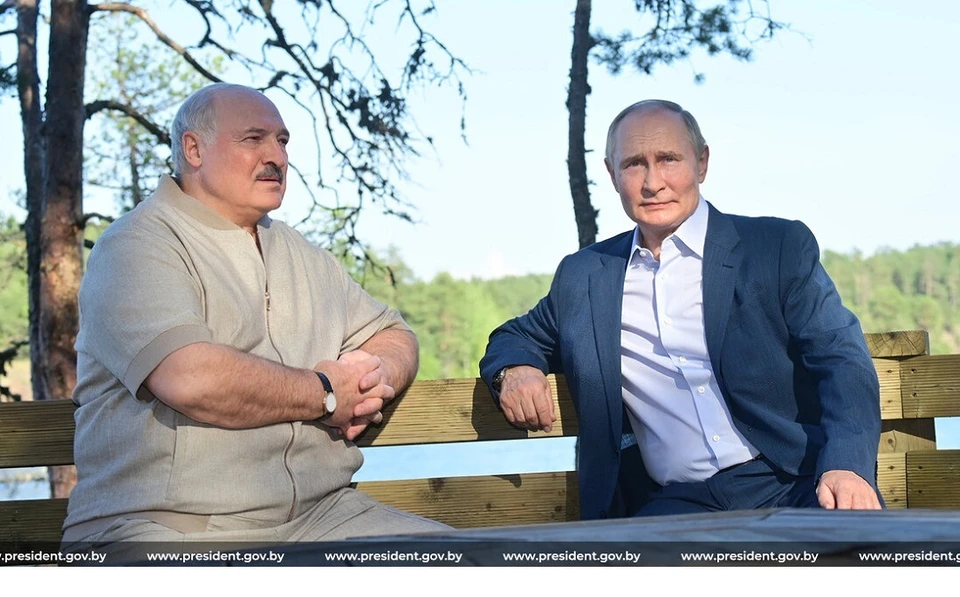 Лукашенко сказал, что после переговоров на Валааме направит Путины письменное послание. Фото: president.gov.by.