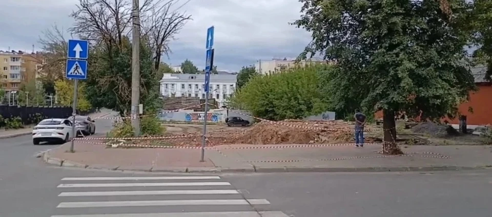 Будет ли как-то использоваться эта территория у парка, пока не сообщается