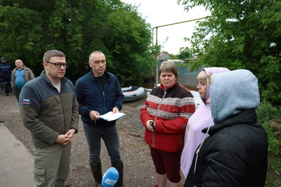 Текслер лично контролирует ситуацию с паводком в регионе. Фото: пресс-служба губернатора.