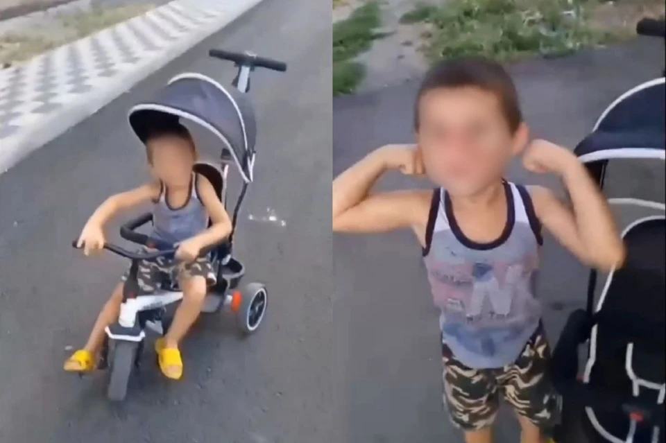 Мальчик с откушенным лицом хорошо себя чувствует. Фото: соцсети Казбека Кудзаев