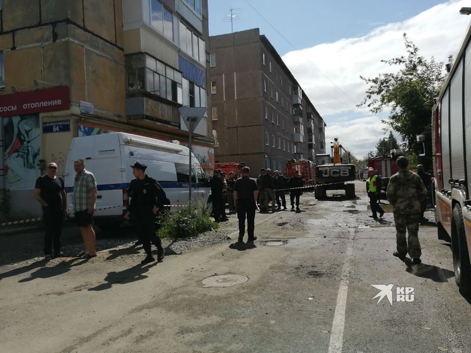 Территория, где произошло ЧП, оцеплена. Фото: Анастасия Маринина