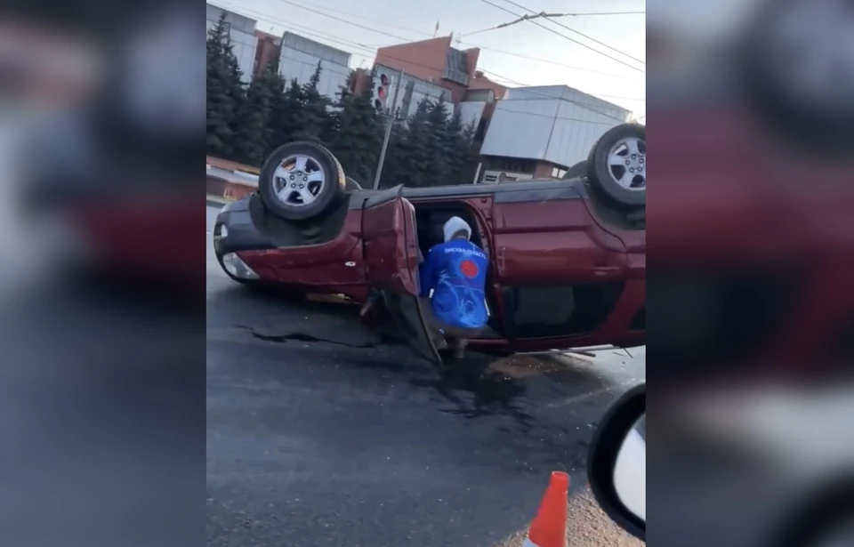 Фото: скриншот видео в группе «АвтоОмск» «Вконтакте»