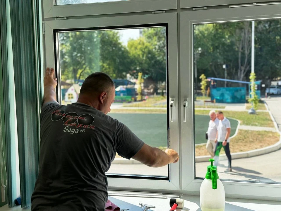 Работы в разгаре. Фото: Telegram-канал Евгения Горлова