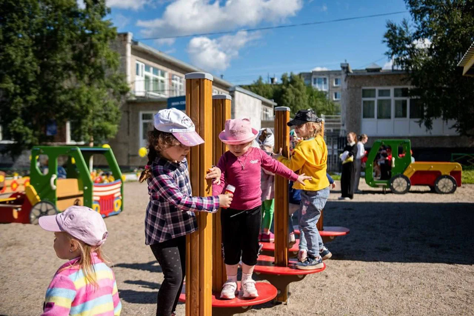 К сентябрю в Мурманске готовят и школы, и детские сады. Фото: Администрация города Мурманска