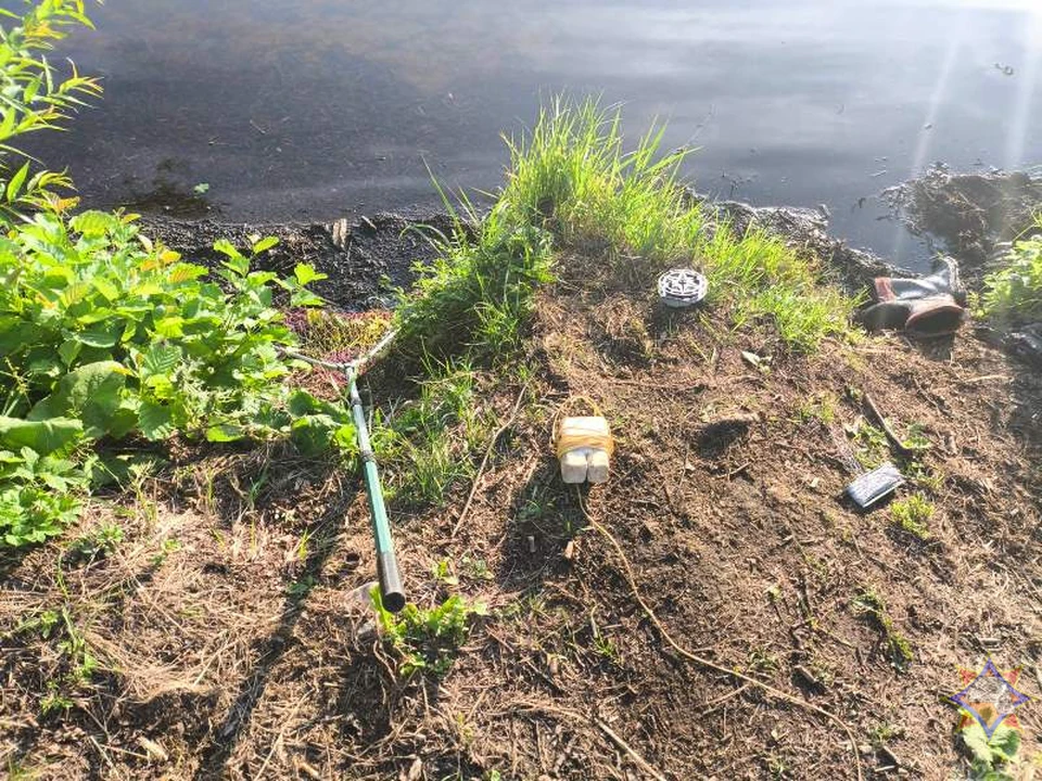 В Поставском районе рыбак утонул на озере, приехав ловить рыбу со знакомым. Фото: vitebsk.mchs.gov.by