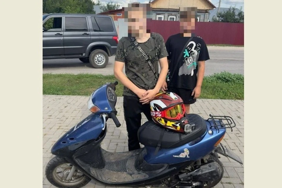 15-летнего скутериста без прав задержали в Клепиковском районе