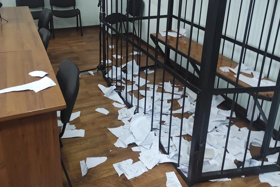 На одном из заседаний суда преступник знатно побушевал. Фото: Благовещенский городской суд