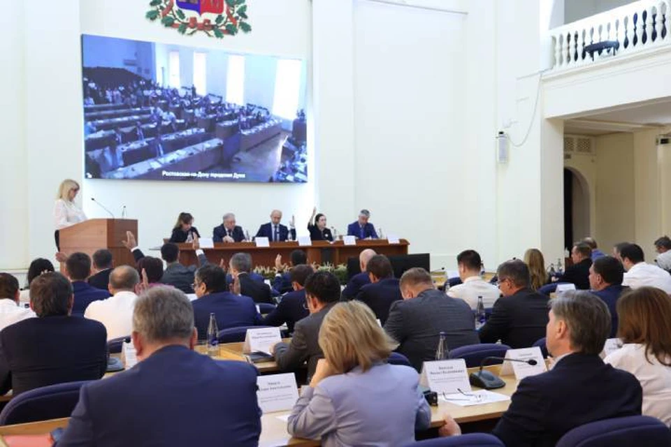 В Ростове депутаты Думы скорректировали параметры бюджета. Фото: пресс-служба городской Думы