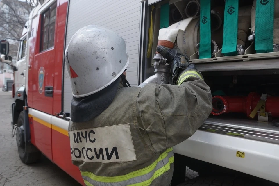 На территории «Красного треугольника» в Петербурге снова произошел пожар
