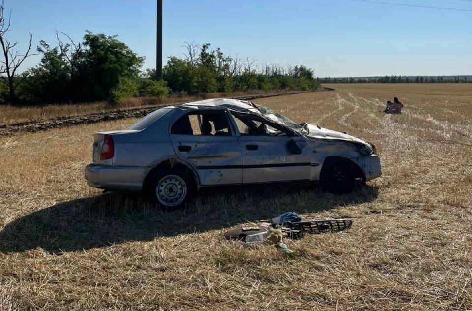 В аварии под Ростовом пострадали подростки. Фото: ГИБДД по РО