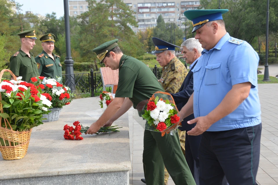 Памятное мероприятие состоялось в честь 147-го дня рождения Феликса Дзержинского. Фото: пресс-служба УФСБ России по Оренбургской области