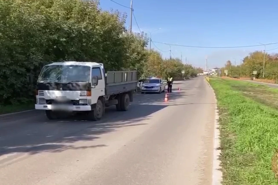 Пешеход погиб под колесами грузовика в Усолье-Сибирском.