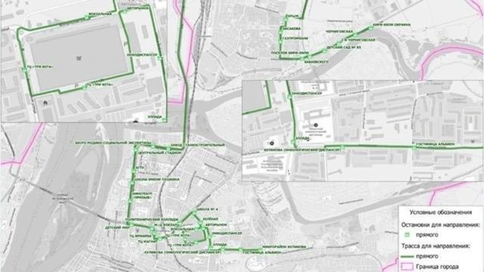 Изменение маршрута №37 обусловлено ремонтными работами