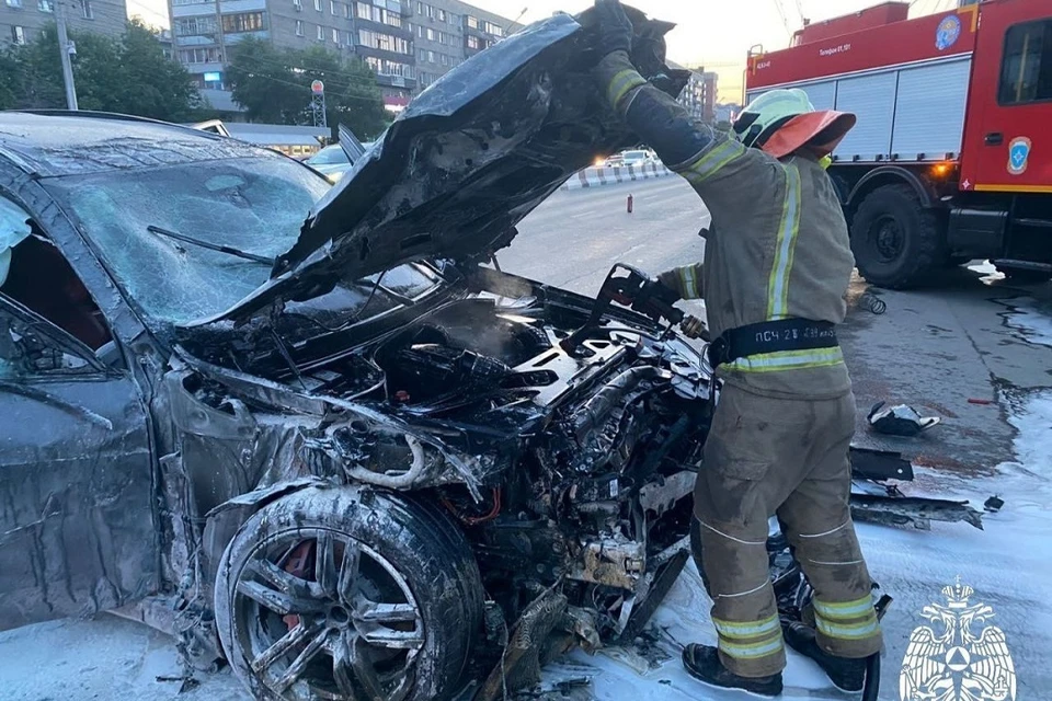 В сентябре сотрудники МСЧ спасли 7 человек при ДТП в Новосибирской области.