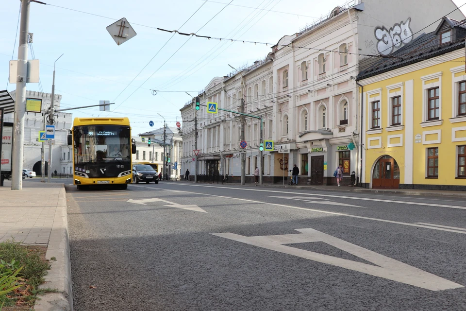 В центре Ярославля изменилась схема дорожного движения