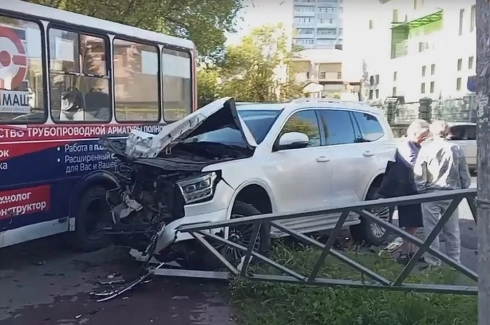 По ДТП, в которое попала депутат Ярославской облдумы, возбудили уголовное дело. Скриншот с видео, УГИБДД УМВД России по Ярославской области