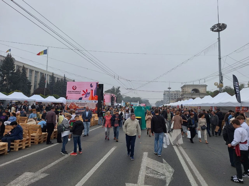 День вина в Кишиневе проходит 5 и 6 октября.