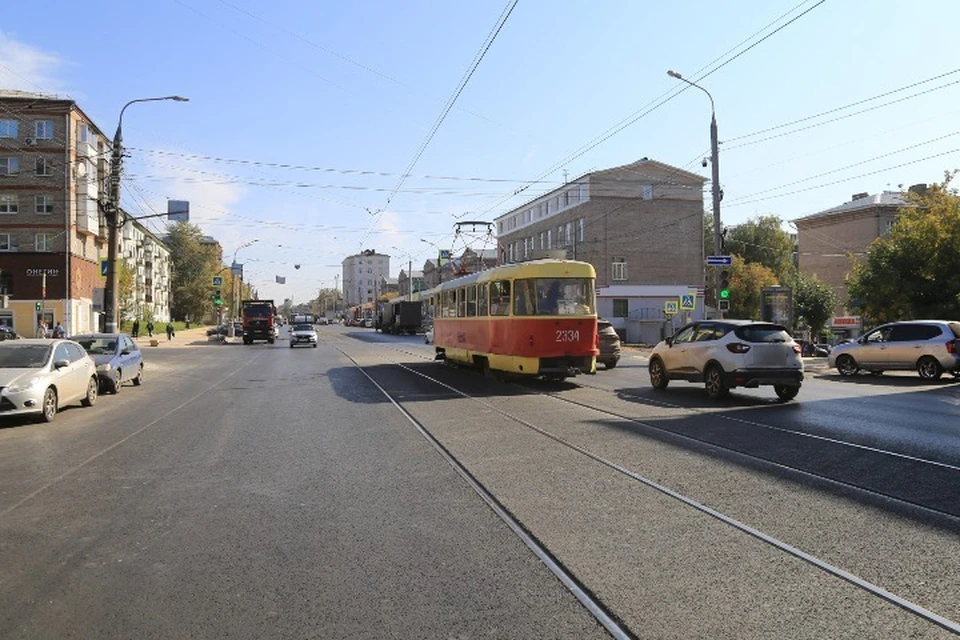 Работы по благоустройству улицы Ленина в Ижевске продлили до октября. Фото: администрация Ижевска