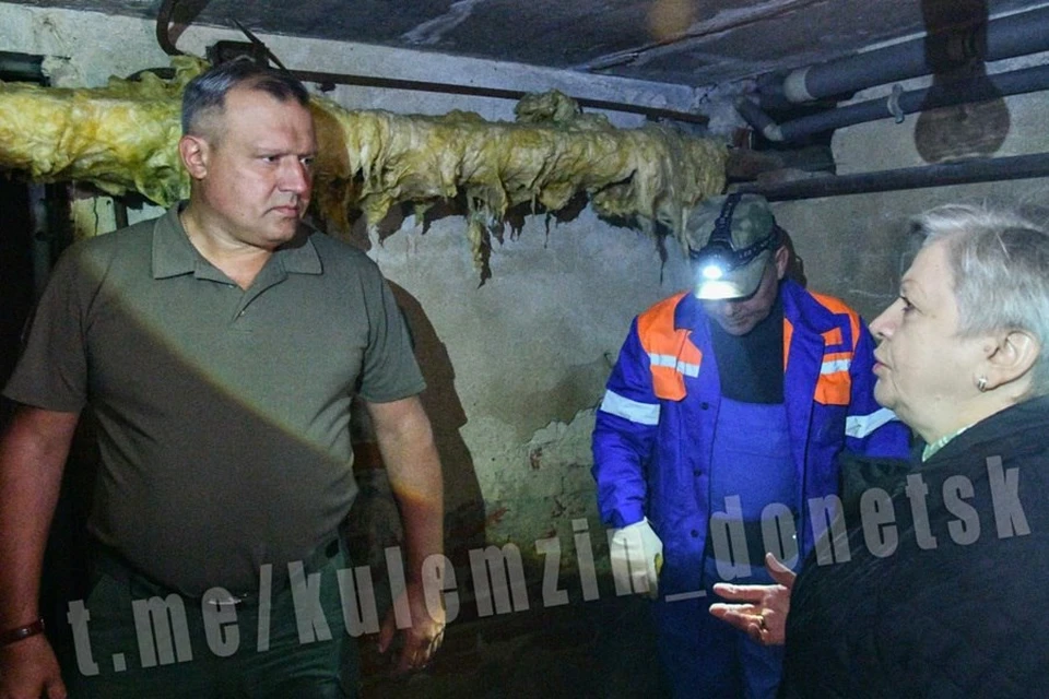 Кулемзин проверил готовность жилого фонда к наступлению холодов. Фото: ТГ/Кулемзин