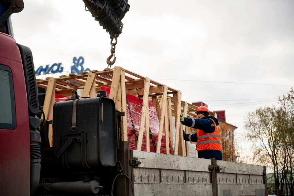 В центре Мурманска начался первый этап по подготовке площади Пять Углов к реконструкции. Фото: Администрация города Мурманска