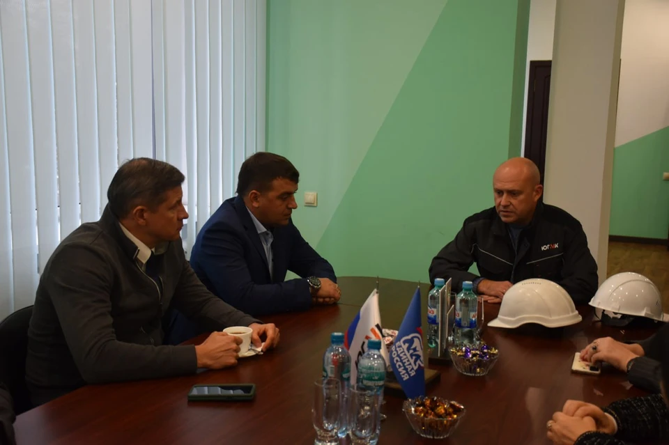 к 2029 году все семь печей завода будут задействованы в производстве. ФОТО: правительство ЛНР