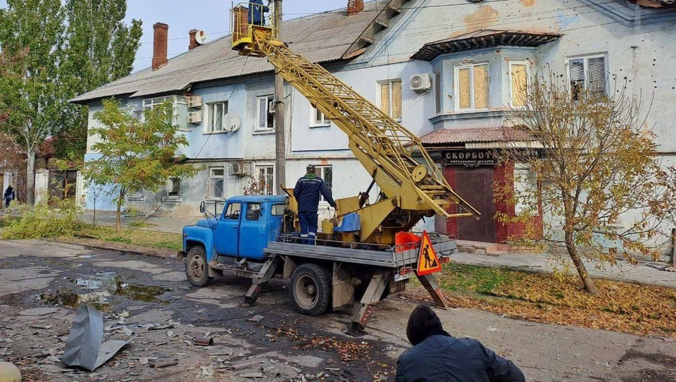 Украинские вооруженные формирования утром 31 октября ударили по городу Бердянск. ФОТО: тг-канал Евгения Балицкого