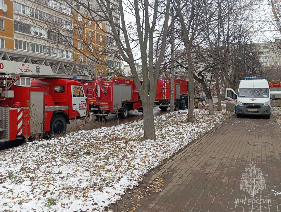 Многоэтажка загорелась в Нижнем Новгороде 6 ноября.