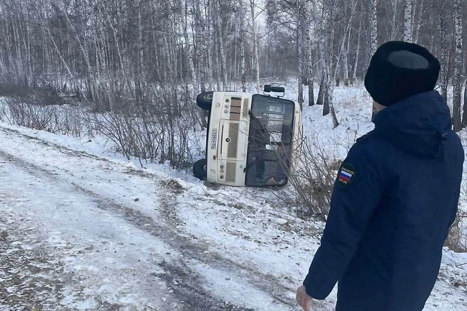 Выросло число пострадавших в ДТП с автобусом под Новосибирском. Фото: прокуратура Новосибирской области