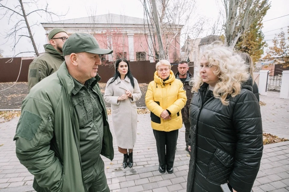 В Мариуполе обсудили вопросы создания музея Андрея Жданова. Фото: ТГ/Моргун