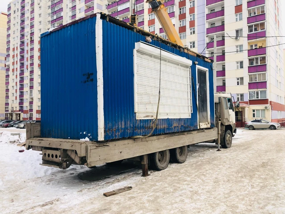 В Новосибирске демонтировали более 250 незаконных киосков. Фото: Мэрия Новосибирска.