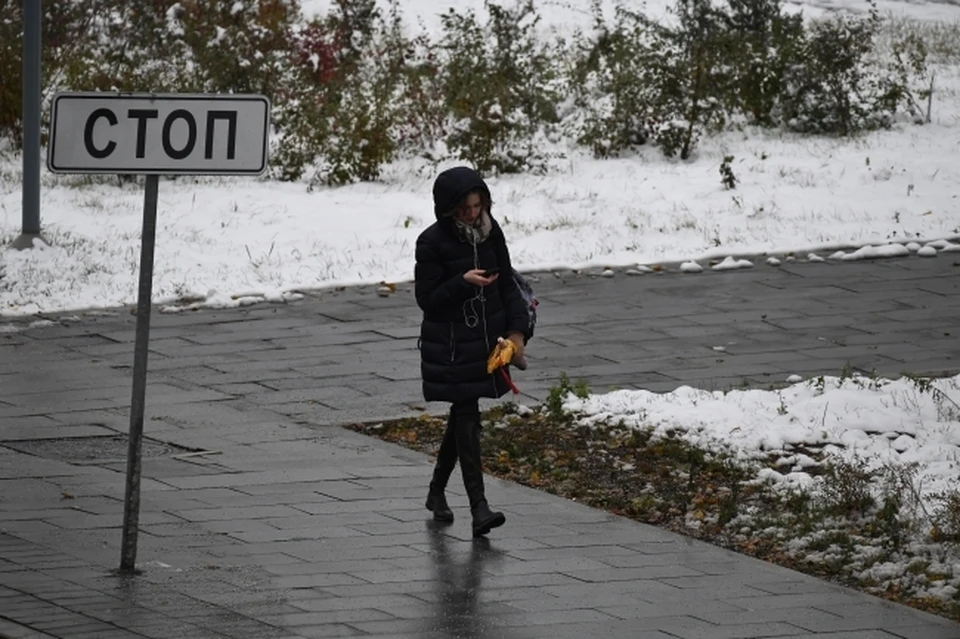 В течение дня возможны небольшие осадки в виде снега