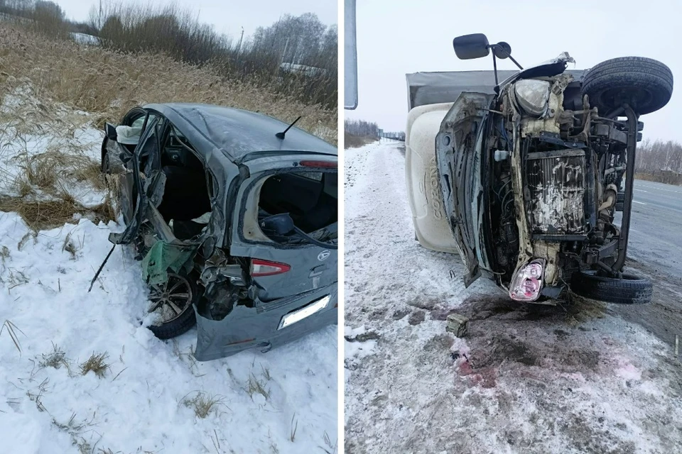 Два человека погибли в ДТП под Новосибирском. Фото: ГАИ Новосибирской области