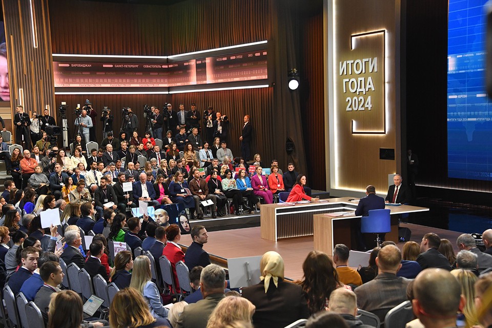 Что осталось за кулисами «Итогов года» с Владимиром Путиным