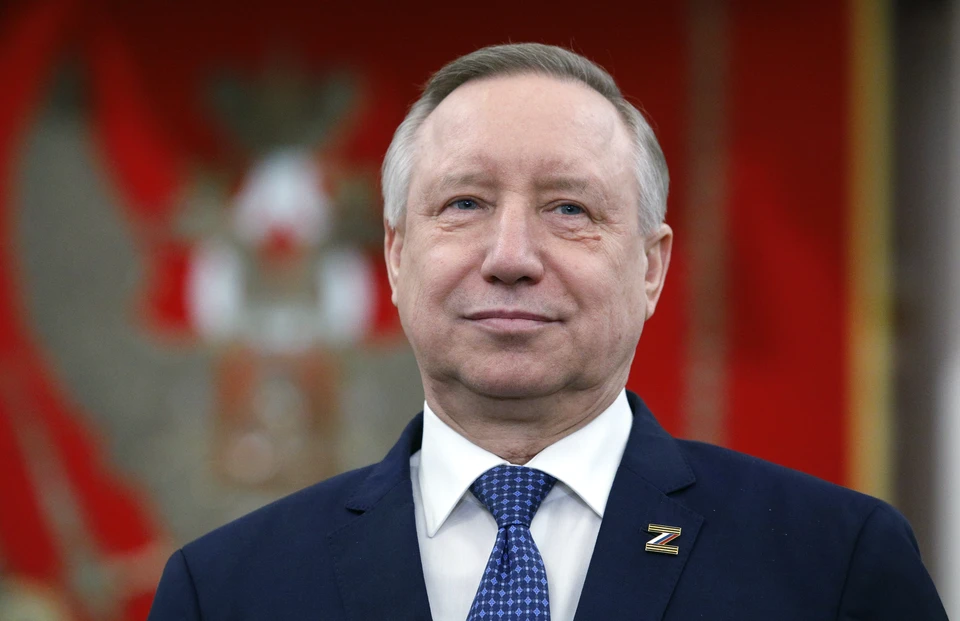 Александр Беглов объявил о запуске программы «Время героев Санкт‑Петербурга». Фото: Валентин Егоршин/ТАСС.