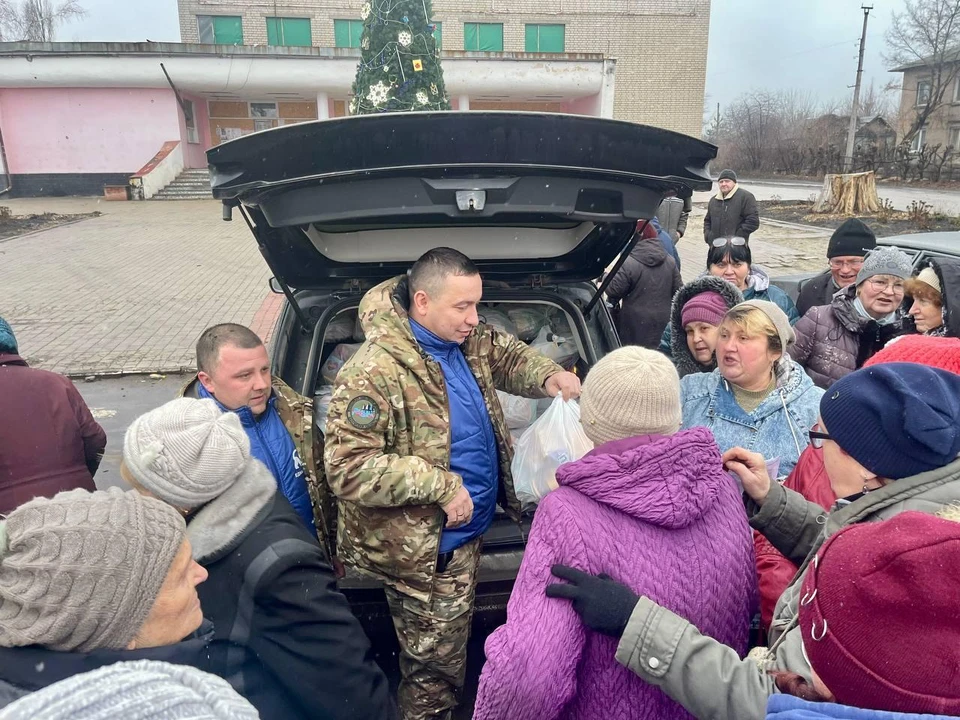 Груз собрали волонтёры и жители шефа-региона. ФОТО: Пресс-служба губернатора и Правительства Калужской области