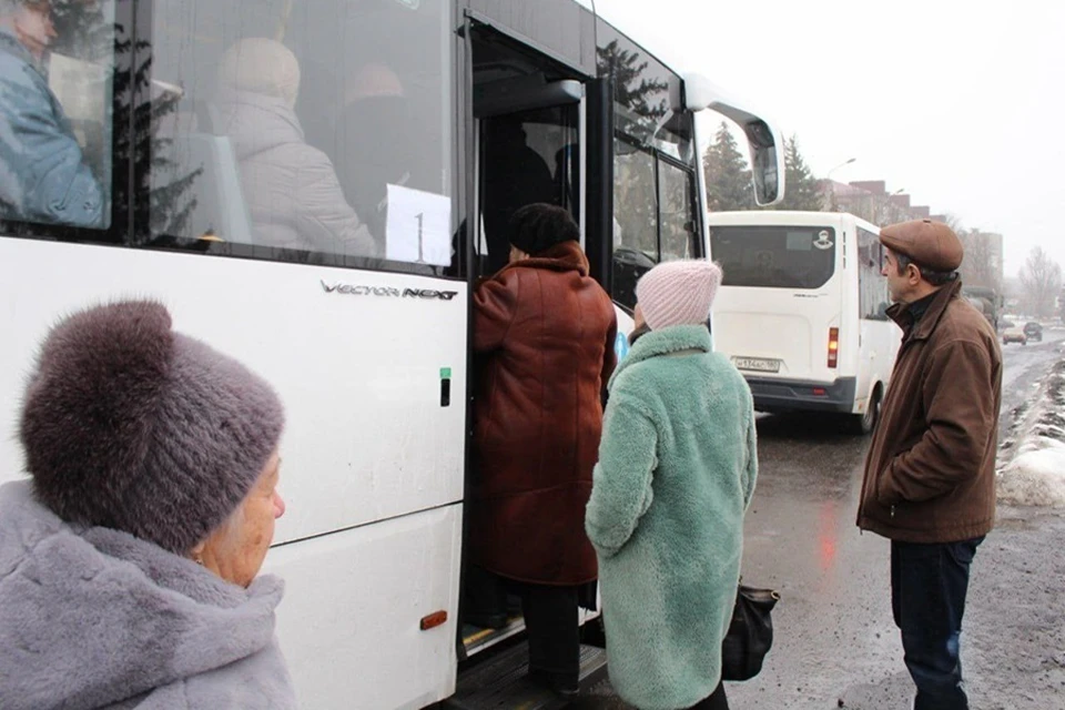 В ДНР запустили государственный автобусный маршрут Донецк – Мариуполь. Фото: ТГ/Пушилин