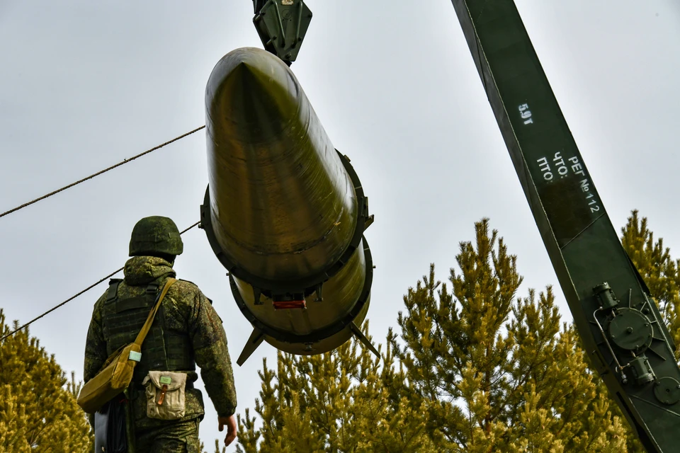 Российские военные нанесли ответный удар по объектам военно-промышленного комплекса Украины. Фото: Евгений Епанчинцев/ТАСС.