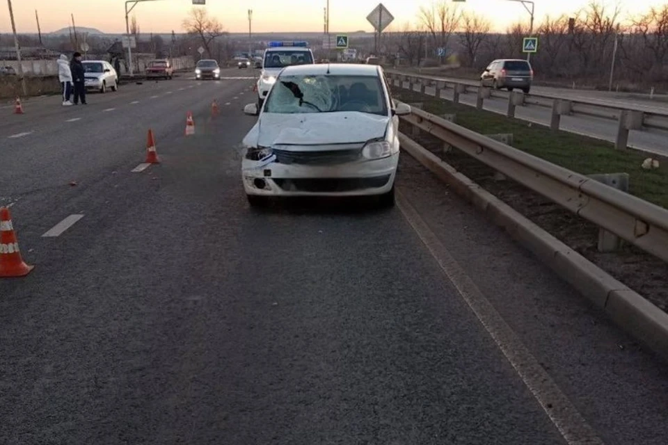 Пенсионер нарушил ПДД и погиб. ФОТО: УГИБДД МВД по Луганской Народной Республике