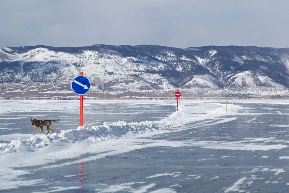 В Новосибирской области выявили незаконную ледовую переправу