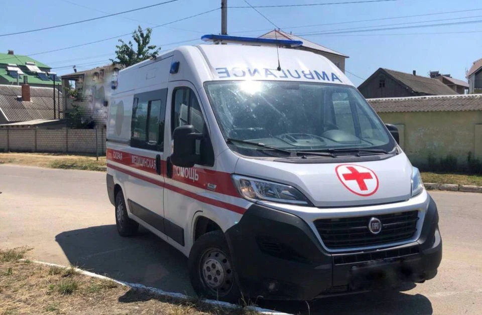 В больницу Каховки доставлены пострадавшие при обстреле ВСУ Фото: минздрав ХО