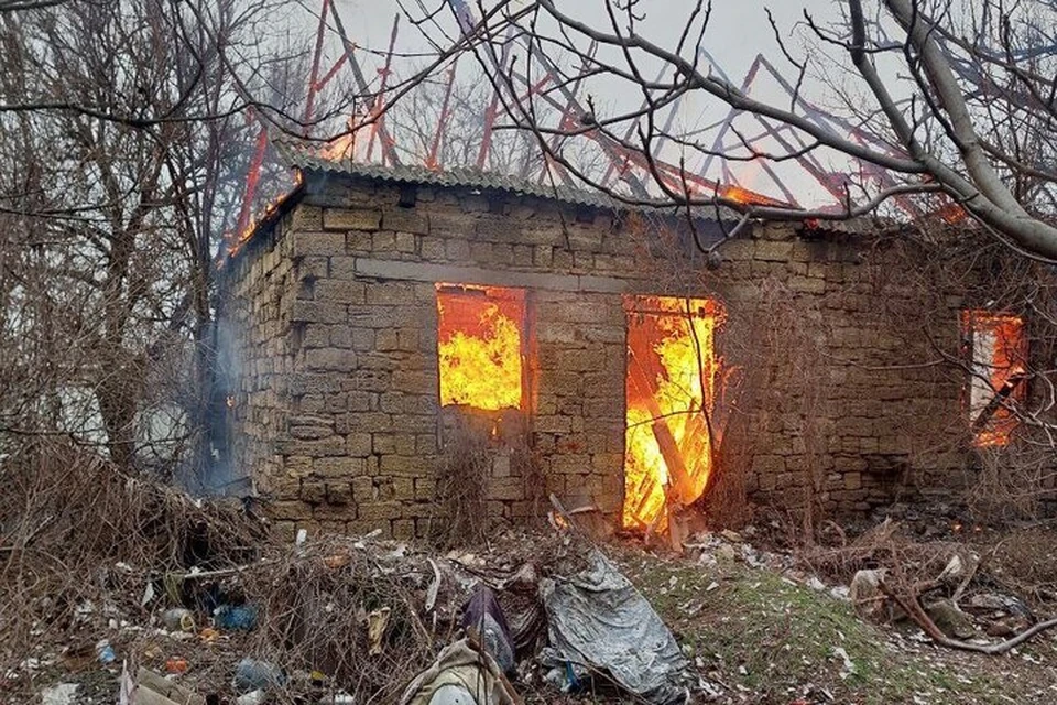 Несколько пожаров произошло за неделю в Каховском округе. Фото: администрация Каховского округа